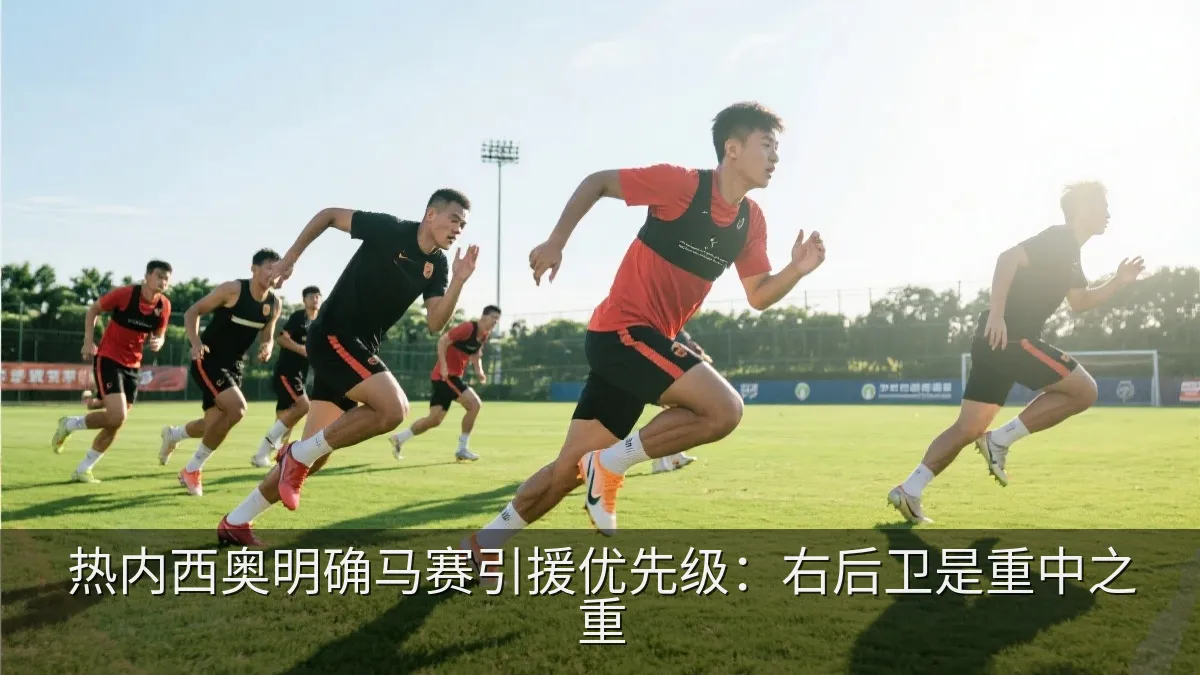 足球队进行夏季季前训练